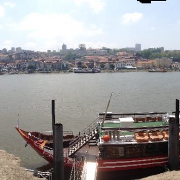 Uitzicht op Porto