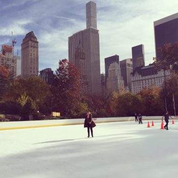 Schaatsen in Central Park