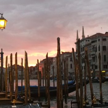Zonsondergang Venetië