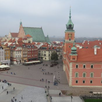 Warschau vanaf een toren (4zloty per ticket) 