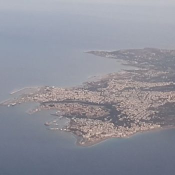 Rhodos vanuit de lucht