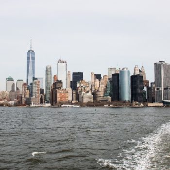 Vanaf de Staten Island Ferry