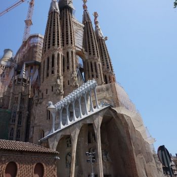 Nog altijd in aanbouw Sagrada Familia
