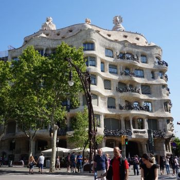1 van de werken van Gaudi