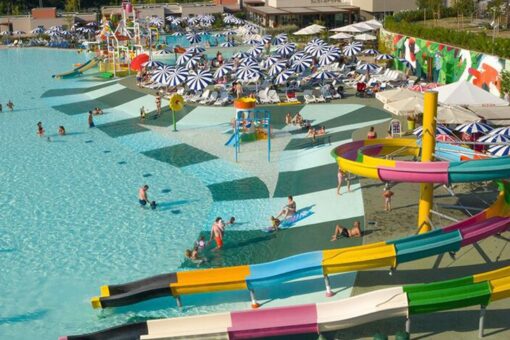 Campingplätze am Gardasee (Italien) mit Rutschen und Wasserpark