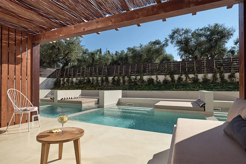 Contessina swim-up hotel Griechenland