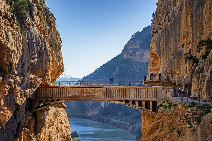 Caminito del Rey in Andalusien