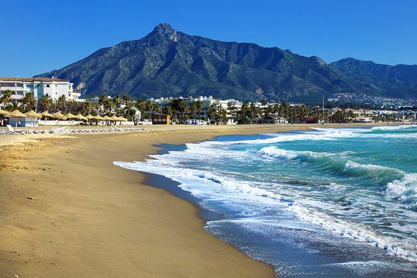 Strand von Marbella