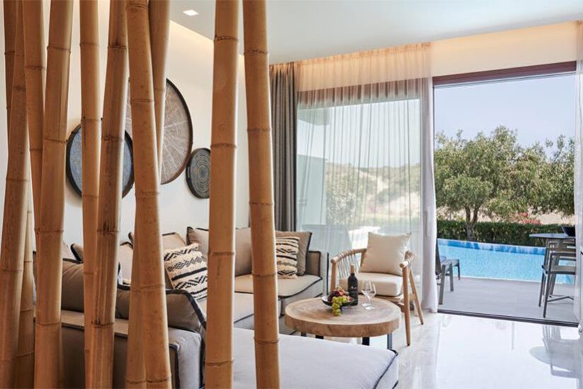 Top 5 Hotels auf Rhodos mit privatem Pool und Swim-up Zimmer