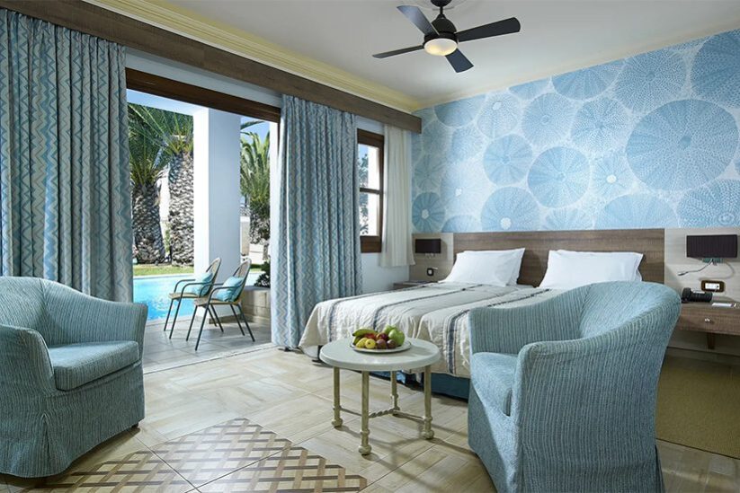 Top 5 Hotels auf Kreta mit privatem Pool und Swim-up Zimmer