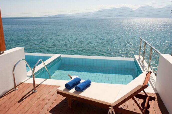 Top 5 Hotels auf Kreta mit privatem Pool und Swim-up Zimmer
