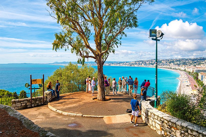Aussichtspunkt Colline du Château in Nizza