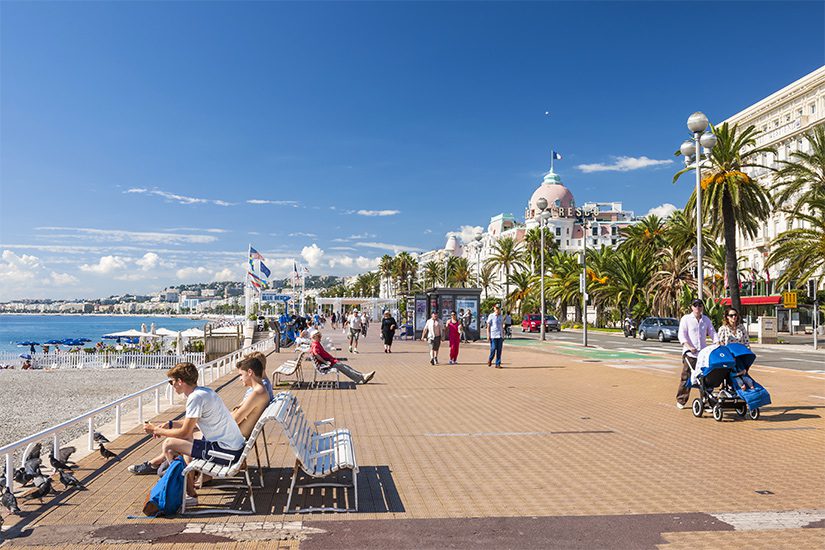 Promenade des Anglais Nizza