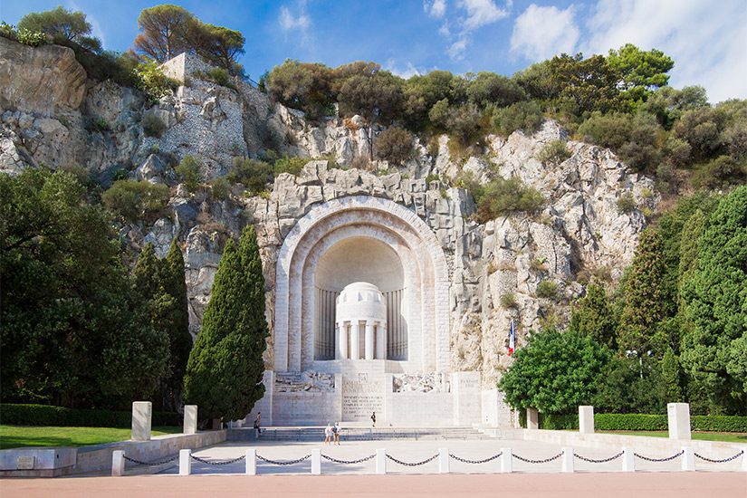 Kriegsdenkmal aux Morts in Nizza