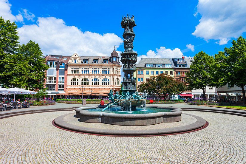 Historiensaule in Koblenz