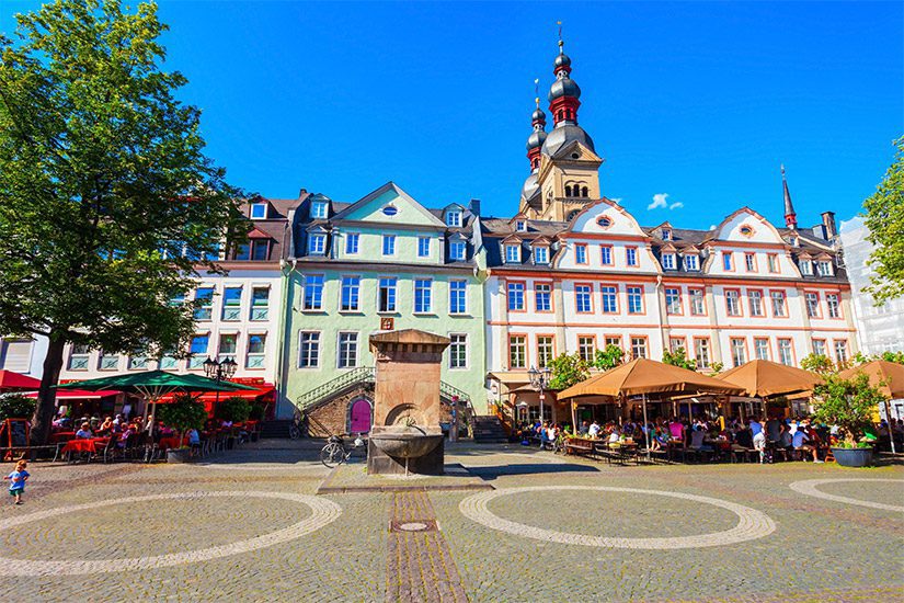 Marktplatz in Koblenz