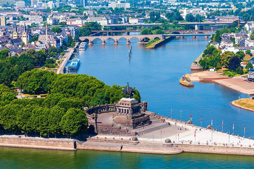 Koblenz, die Stadt an Rhein und Mosel