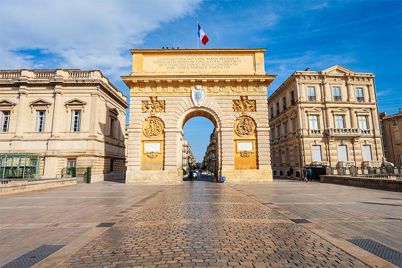 Arc de Triomphe in Montpellier