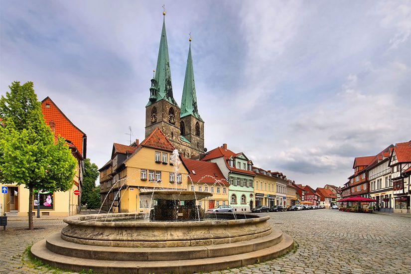 Platz in Quedlinburg