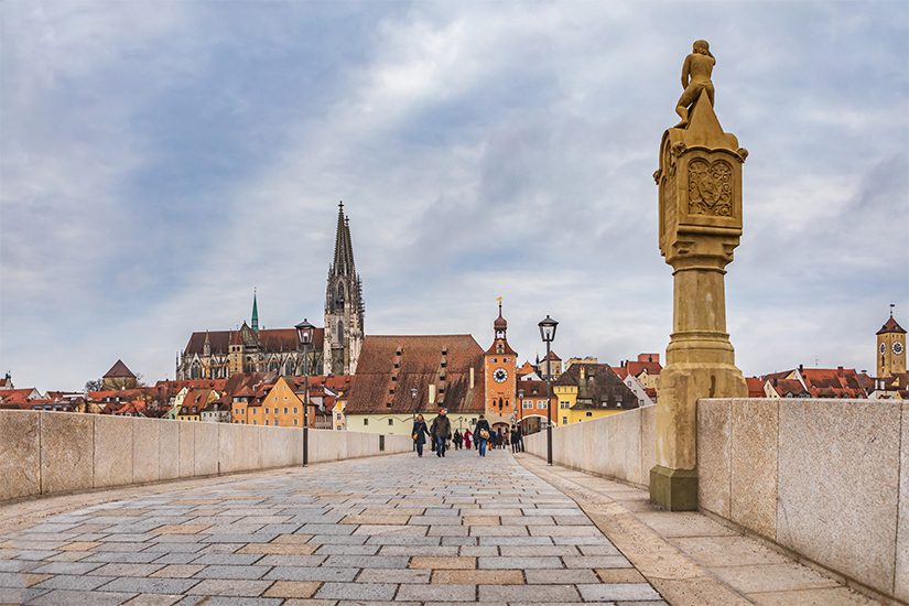 Steinerne Brucke in Regensburg