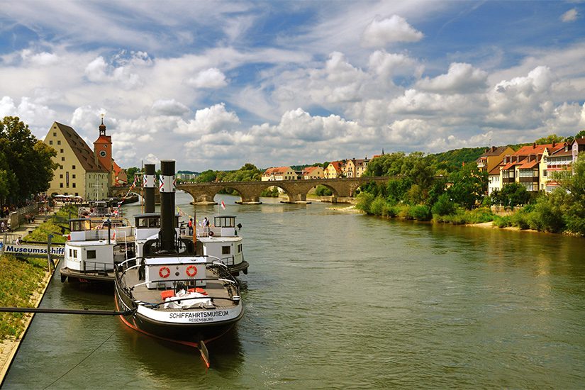 Steinerne Brücke in Regensburg