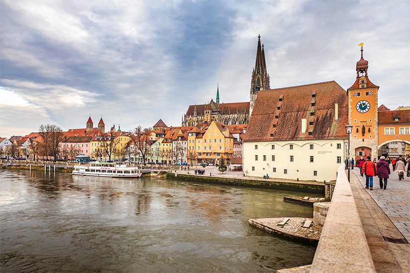 Steinerne Brucke in Regensburg