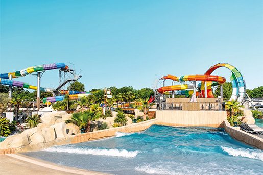 Wellenbad des Camping Club Les Brunelles