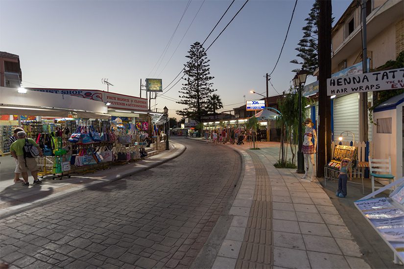 Zentrum von Tsilivi