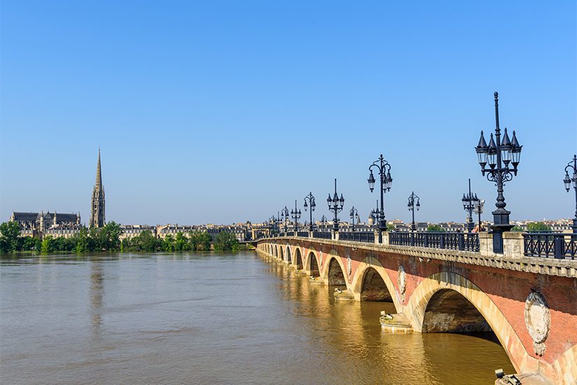 Brücke in Bordeaux