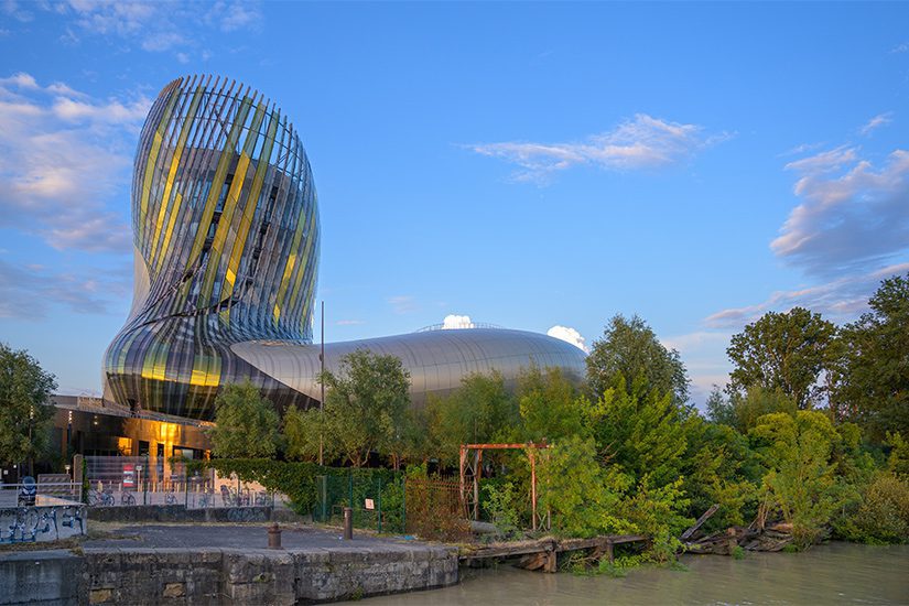 La cite du vin in Bordeaux