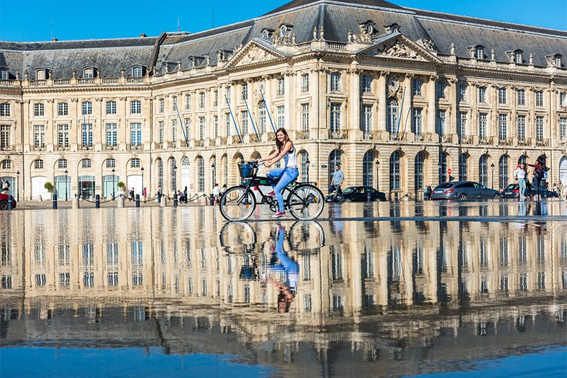 Mirror d'Eau in Bordeaux