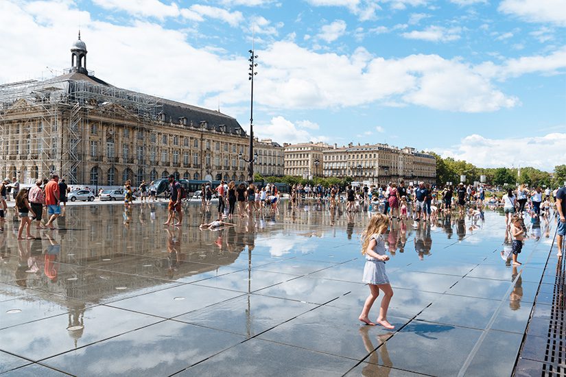 Wasserspiegel Bordeaux