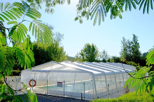 Campingplatz Pomport Beach Dordogne Pool