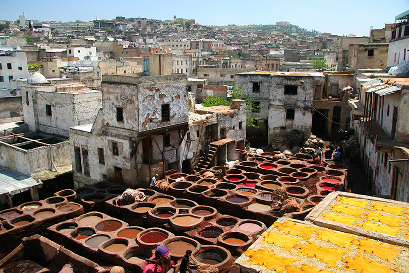 Gerberei in Fes