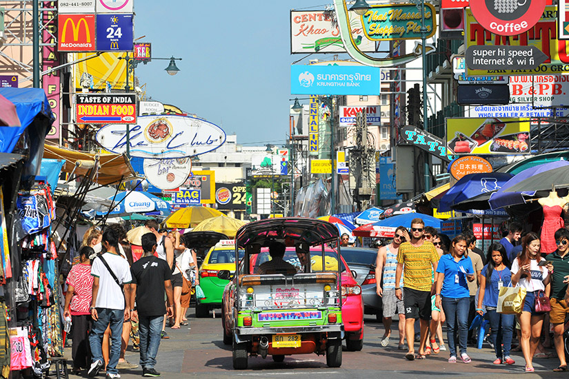 Khao San Road in Bangkok