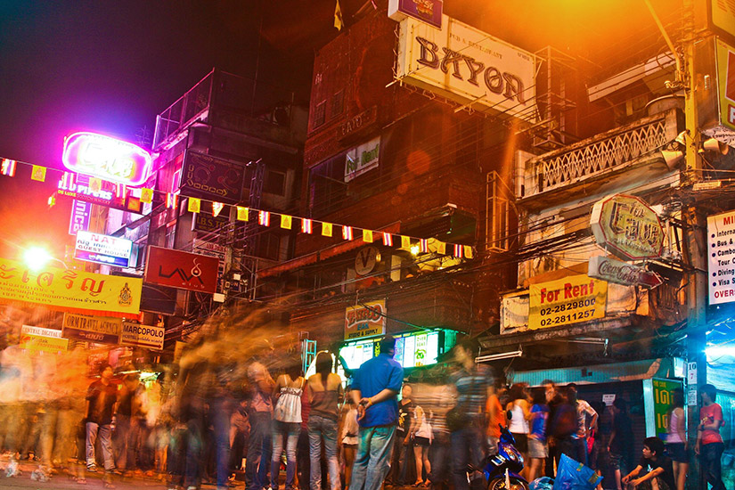 Nachtleben in Bangkok