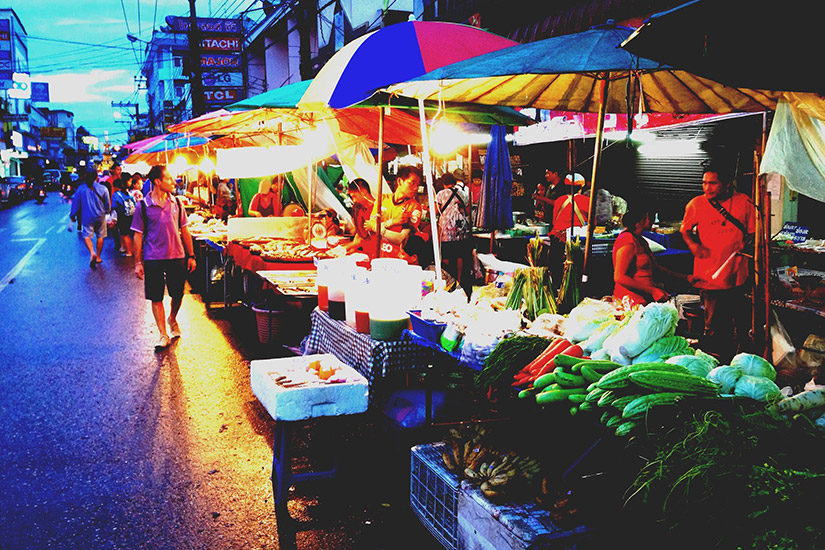 Nachtmarkt in Chiang Rai