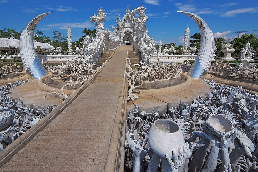 Wat Rong Khun - der Weiße Tempel