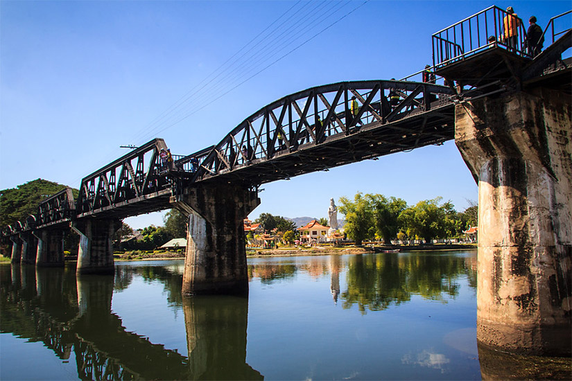 Die Brücke über den Fluss Kwai