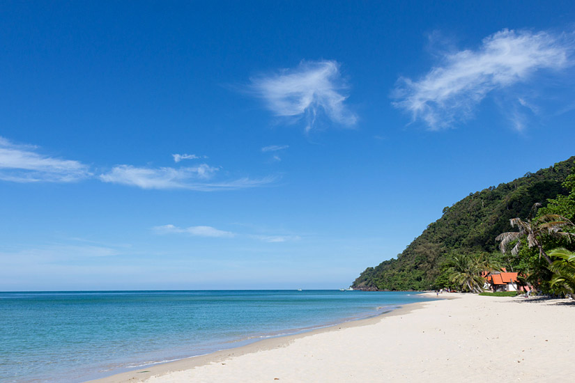 Weißer Sandstrand auf Koh Chang