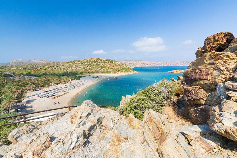 Vai-Strand, Kreta